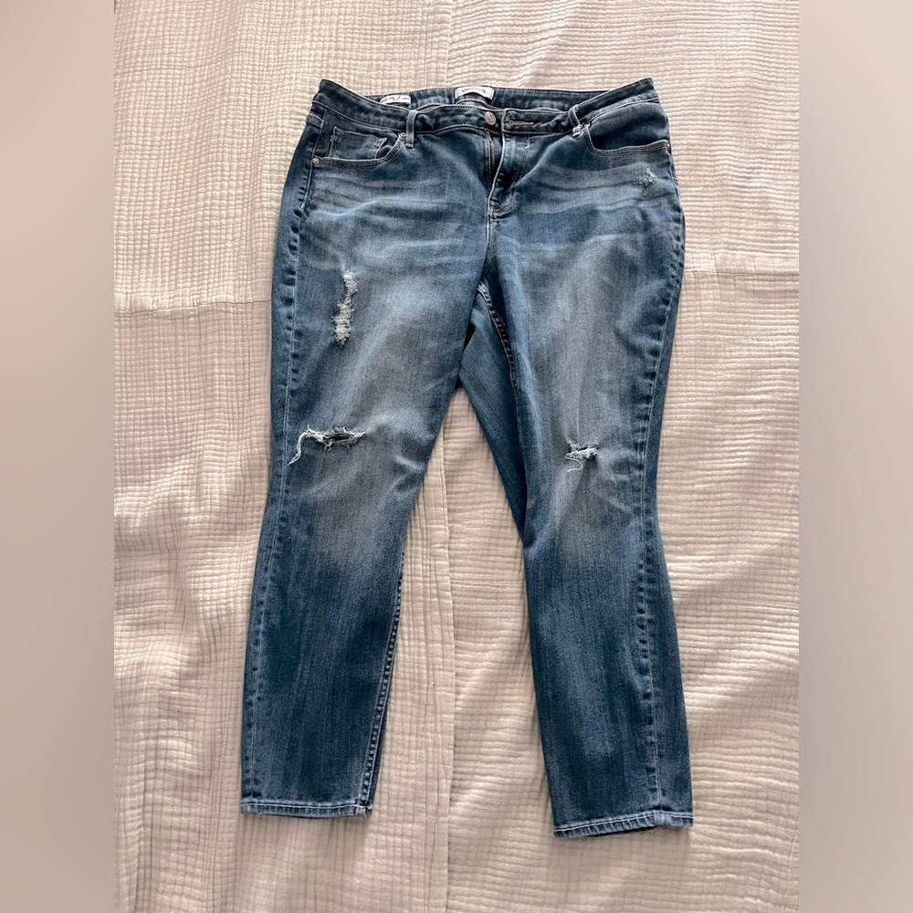 Vigoss Brand Marley Skinny Jeans Denim Size 18